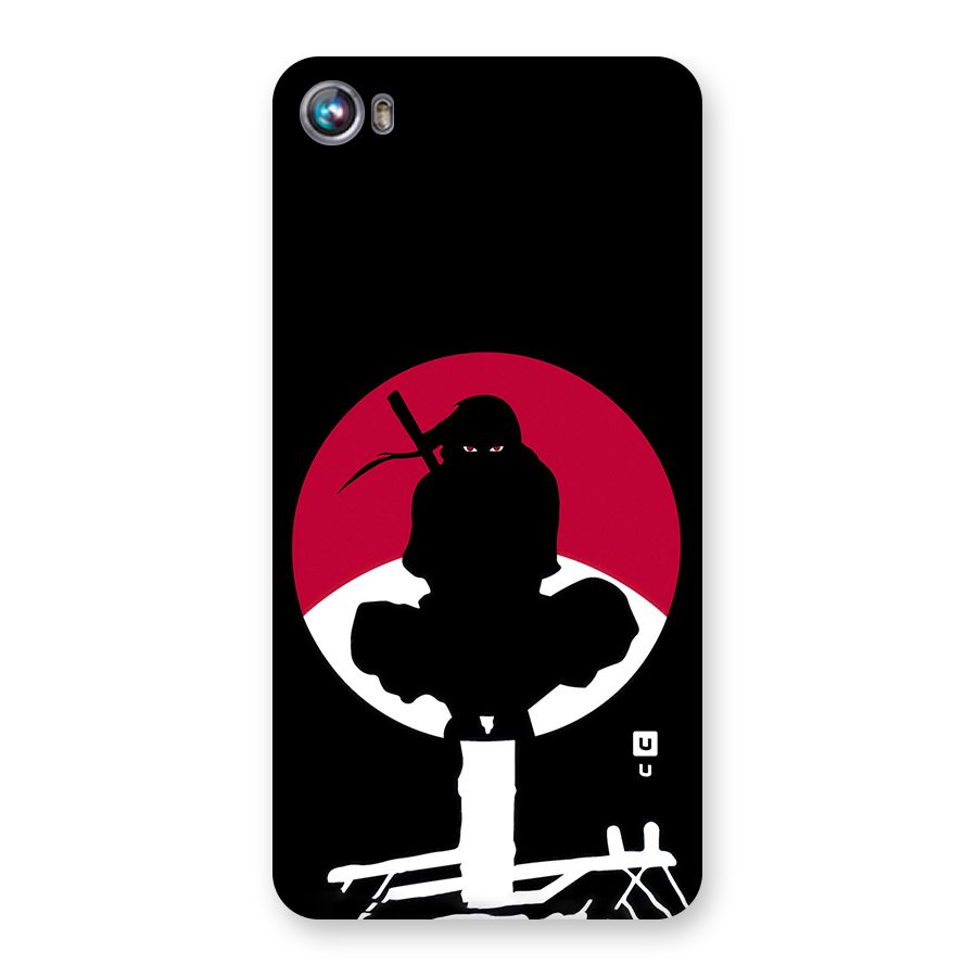 Uchiha Itachi Minimalist Back Case for Micromax Canvas Fire 4 A107