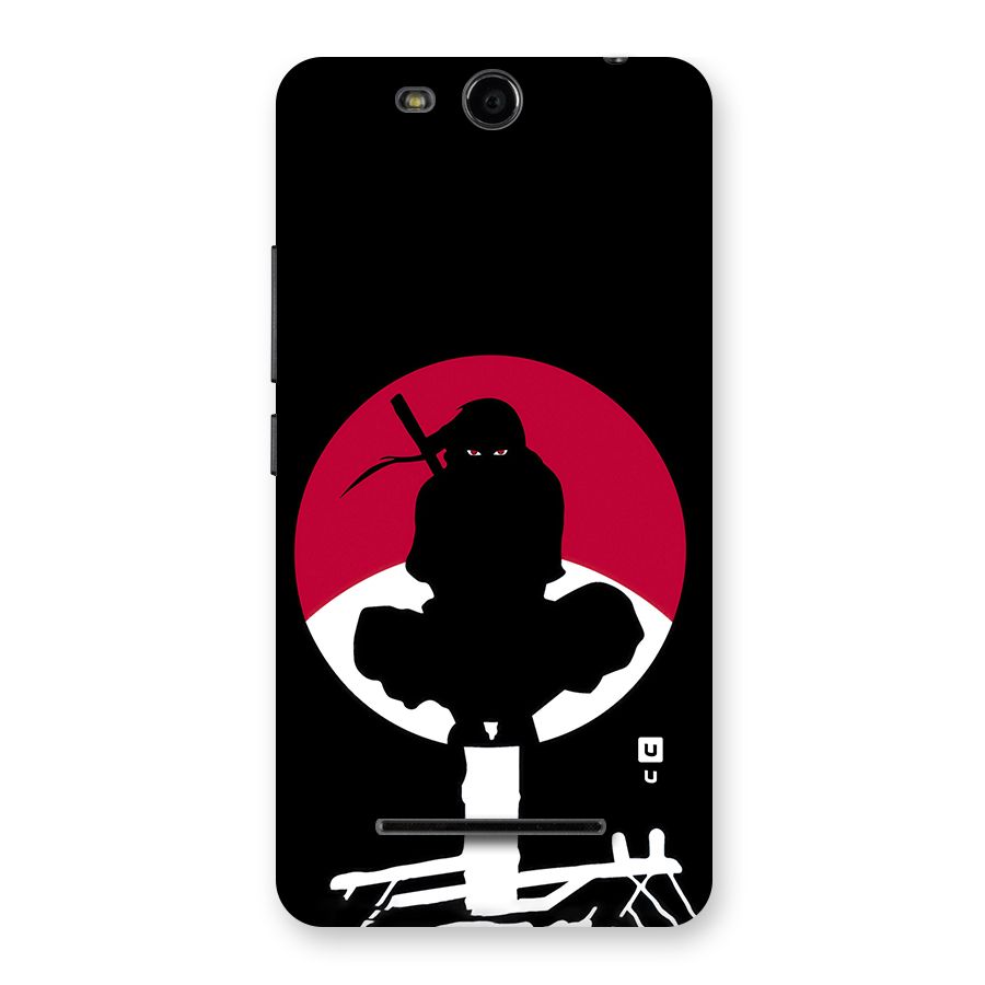Uchiha Itachi Minimalist Back Case for Micromax Canvas Juice 3 Q392