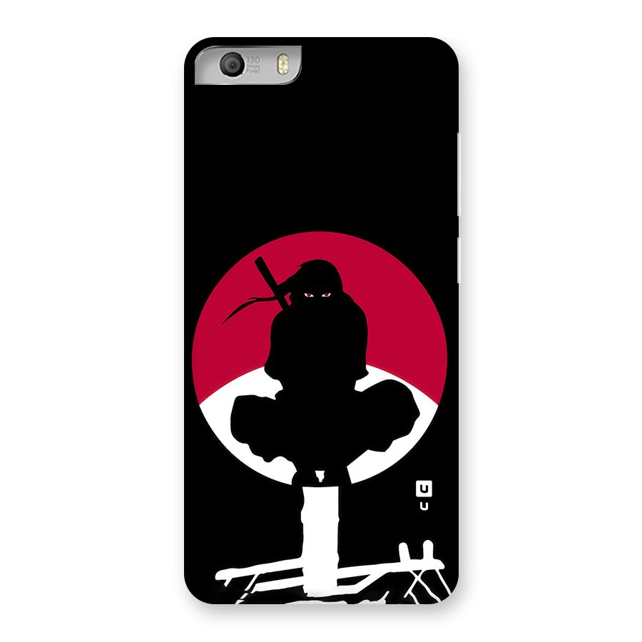 Uchiha Itachi Minimalist Back Case for Micromax Canvas Knight 2