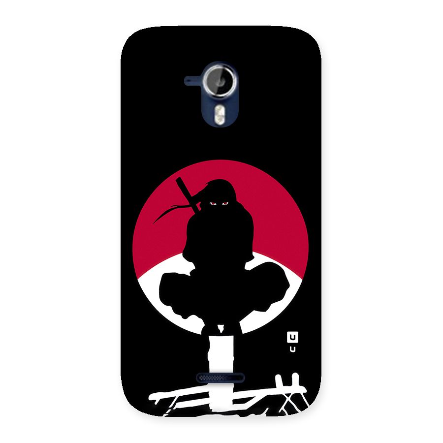 Uchiha Itachi Minimalist Back Case for Micromax Canvas Magnus A117