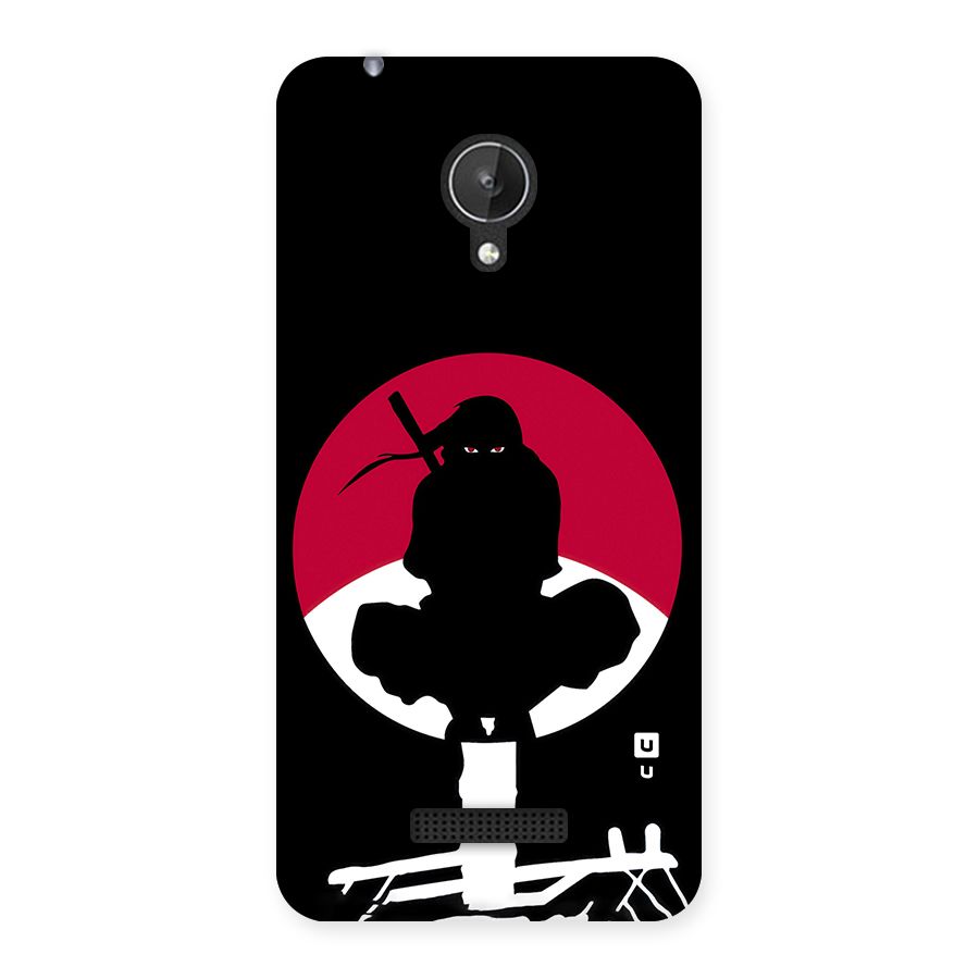 Uchiha Itachi Minimalist Back Case for Micromax Canvas Spark Q380