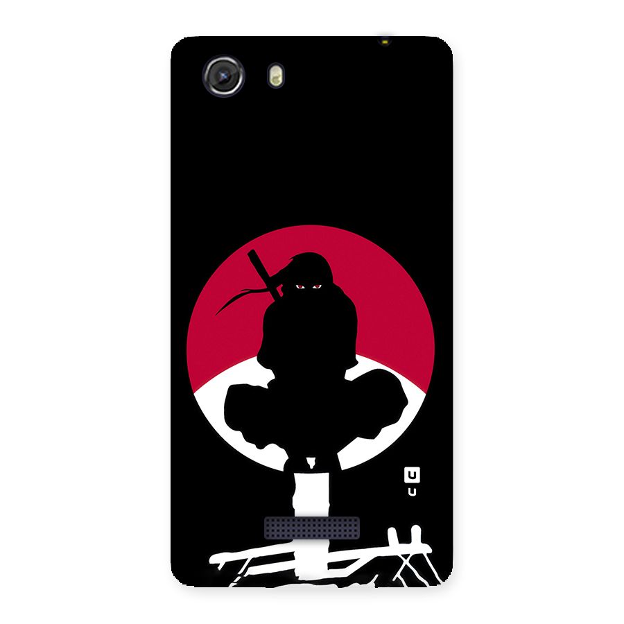 Uchiha Itachi Minimalist Back Case for Micromax Unite 3