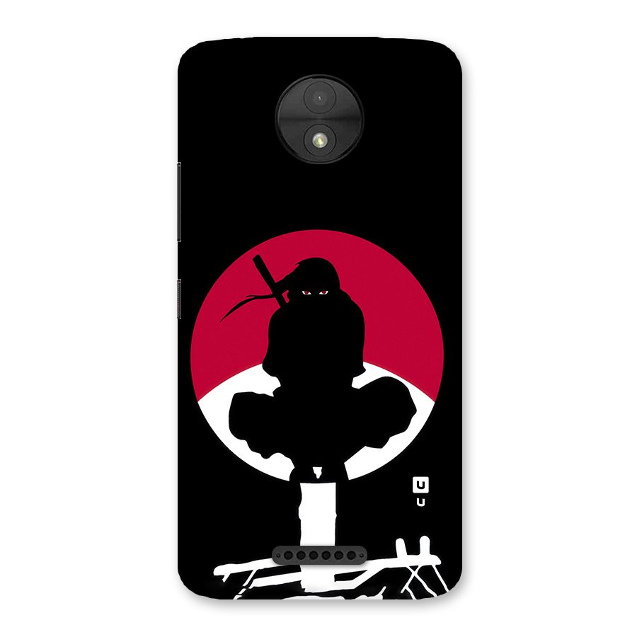 Uchiha Itachi Minimalist Back Case for Moto C