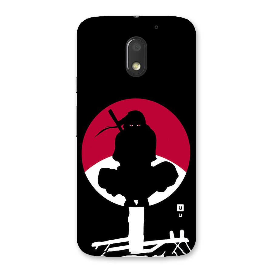 Uchiha Itachi Minimalist Back Case for Moto E3 Power