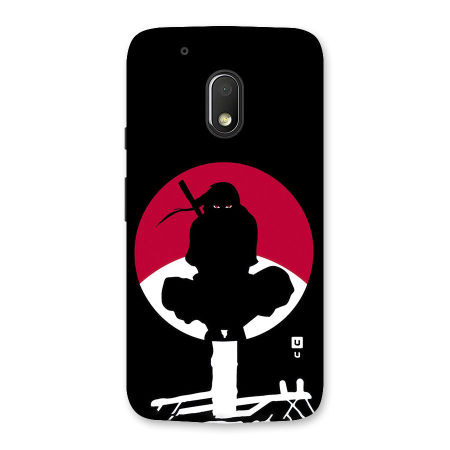 Uchiha Itachi Minimalist Back Case for Moto G4 Play