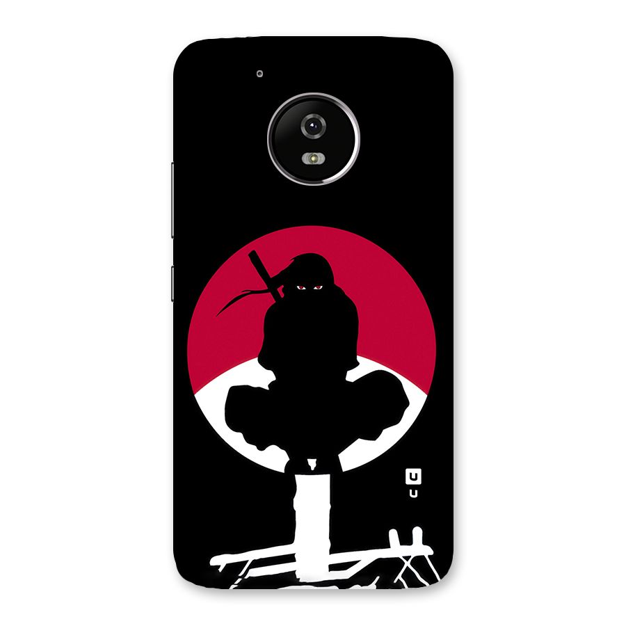 Uchiha Itachi Minimalist Back Case for Moto G5