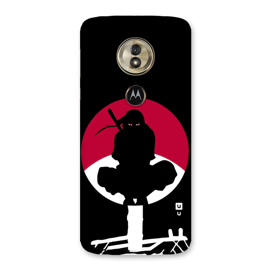 Uchiha Itachi Minimalist Back Case for Moto G6 Play