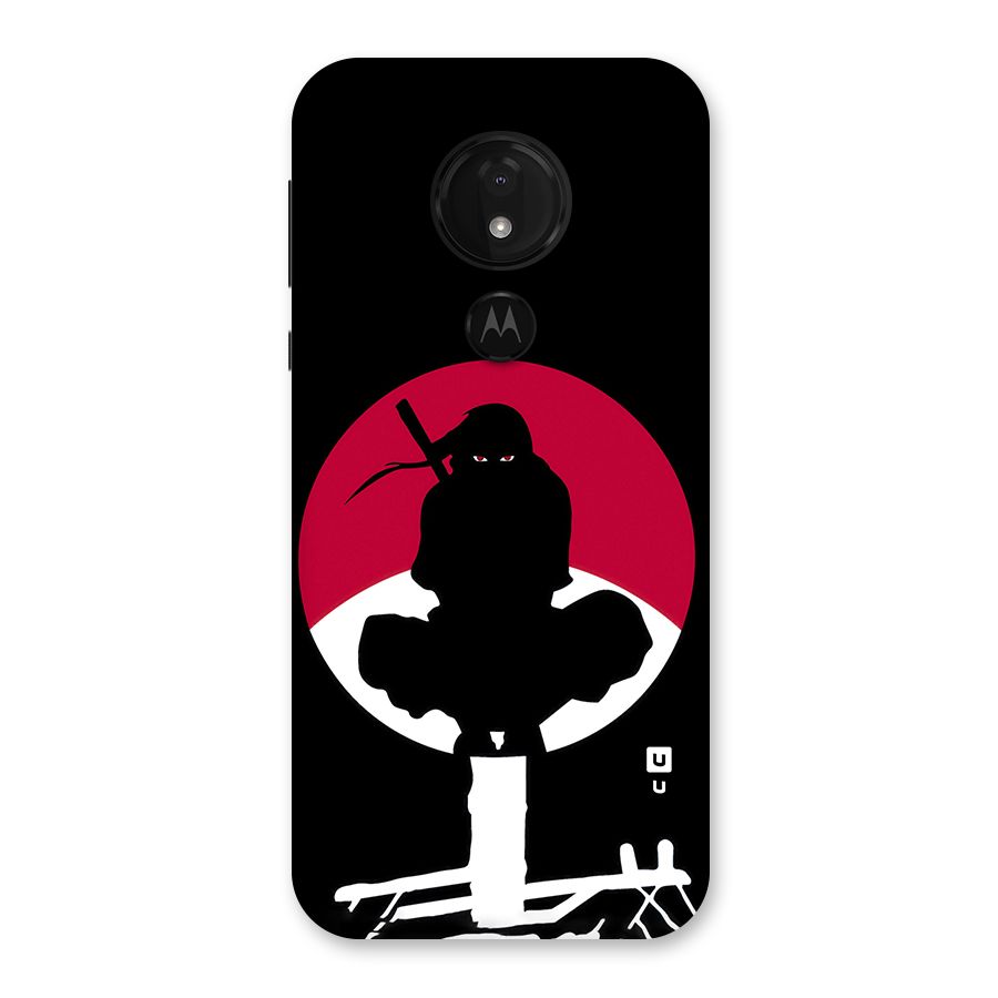 Uchiha Itachi Minimalist Back Case for Moto G7 Power