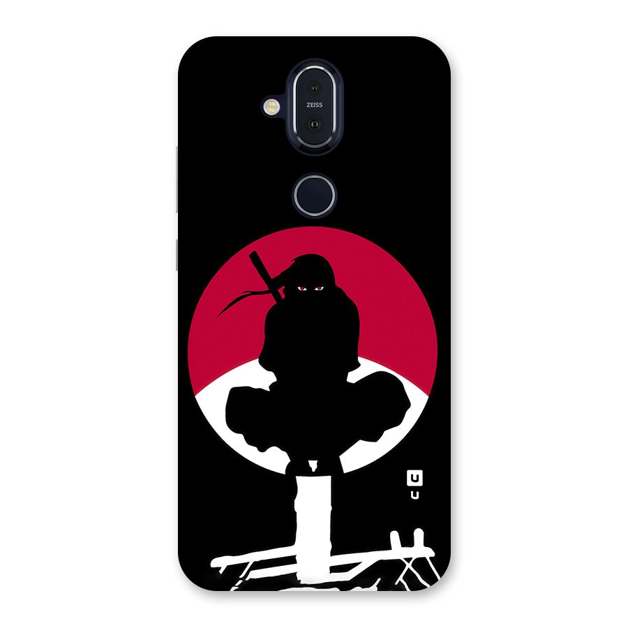 Uchiha Itachi Minimalist Back Case for Nokia 8.1