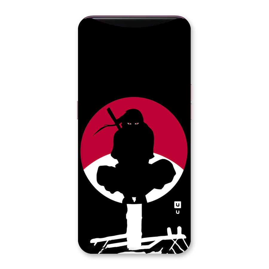 Uchiha Itachi Minimalist Back Case for Oppo Find X