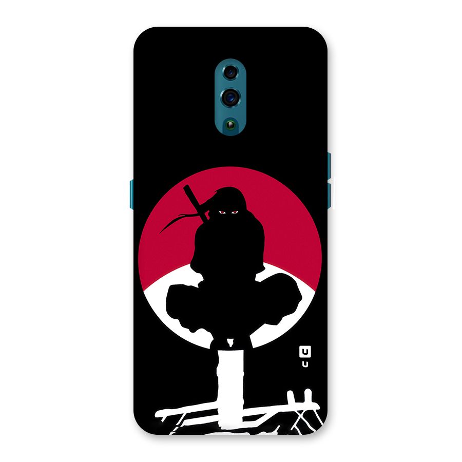 Uchiha Itachi Minimalist Back Case for Oppo Reno