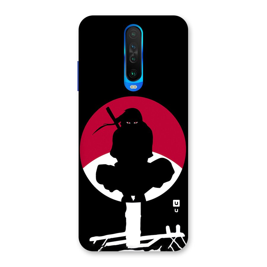 Uchiha Itachi Minimalist Back Case for Poco X2