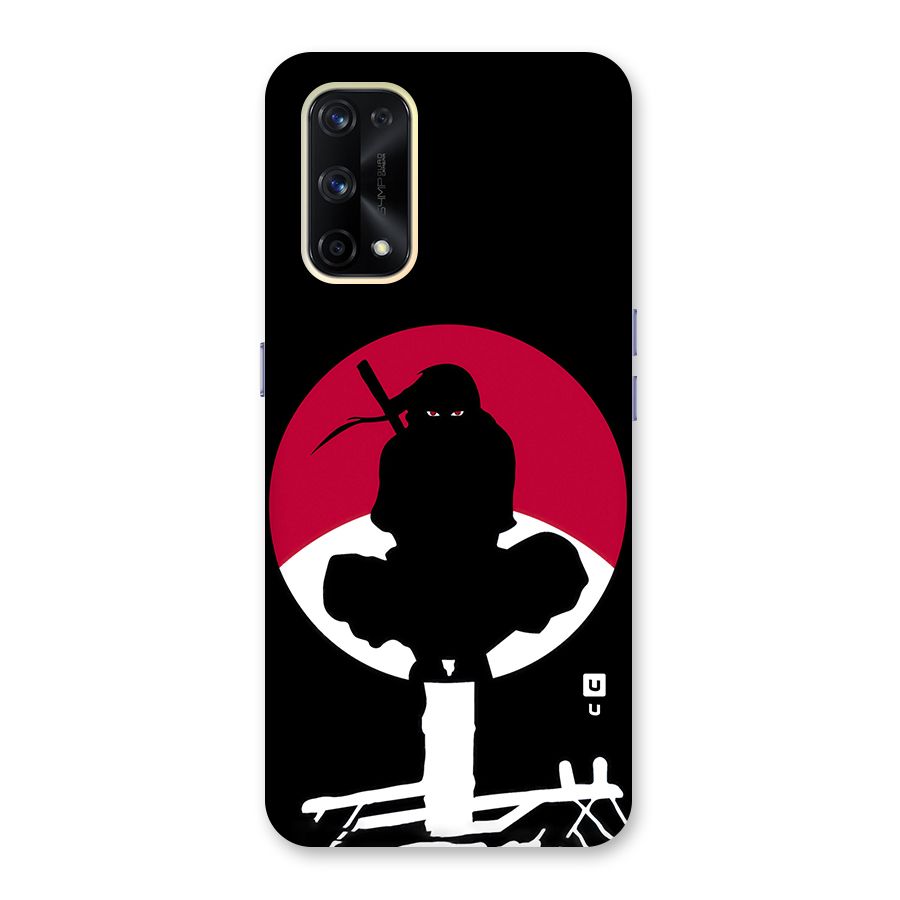 Uchiha Itachi Minimalist Glass Back Case for Realme X7 Pro