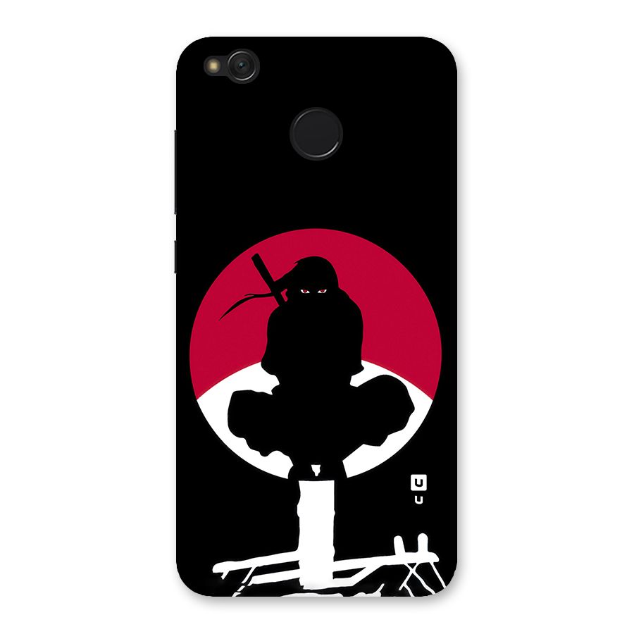 Uchiha Itachi Minimalist Back Case for Redmi 4