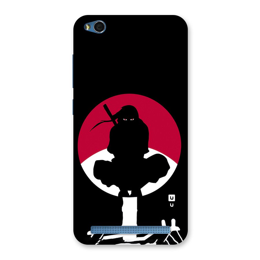 Uchiha Itachi Minimalist Back Case for Redmi 5A