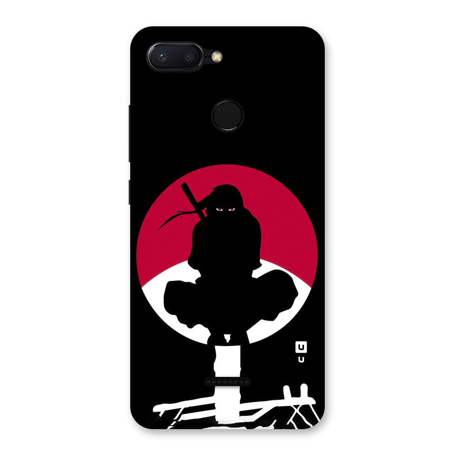 Uchiha Itachi Minimalist Back Case for Redmi 6
