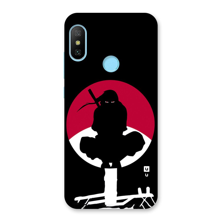 Uchiha Itachi Minimalist Back Case for Redmi 6 Pro