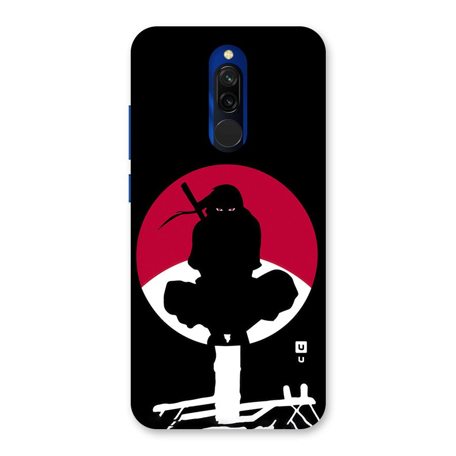 Uchiha Itachi Minimalist Back Case for Redmi 8