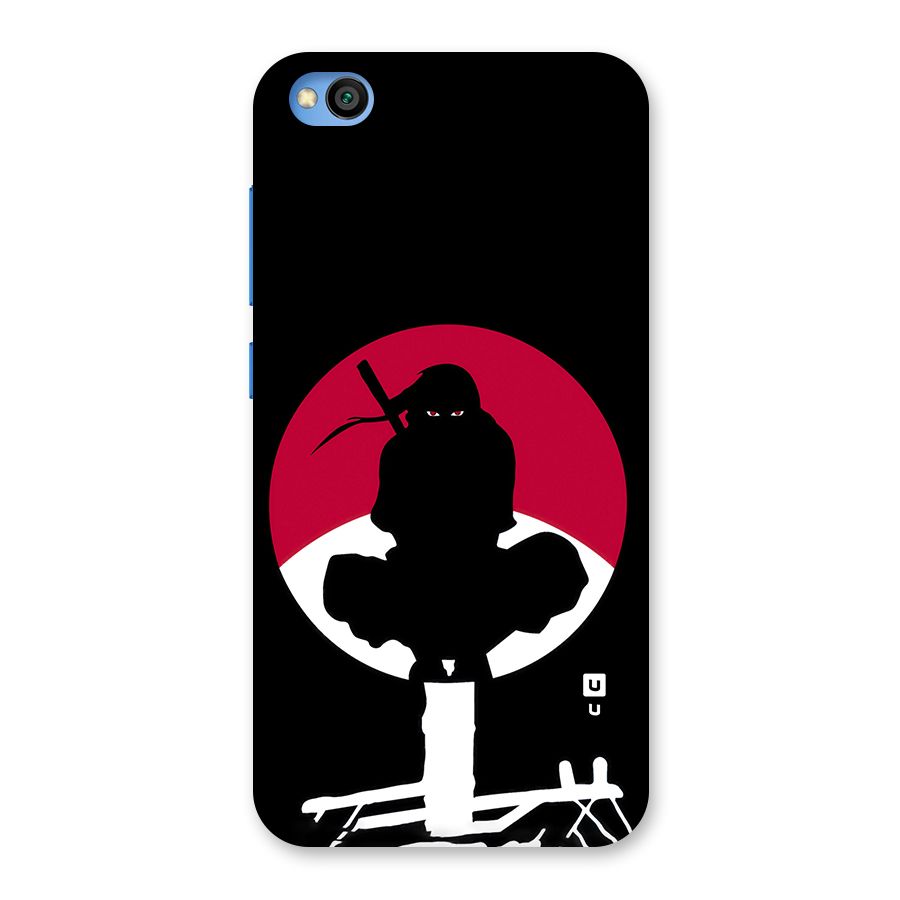 Uchiha Itachi Minimalist Back Case for Redmi Go