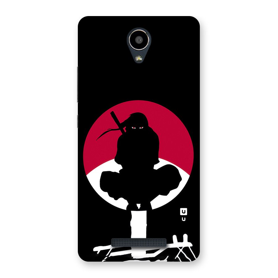 Uchiha Itachi Minimalist Back Case for Redmi Note 2