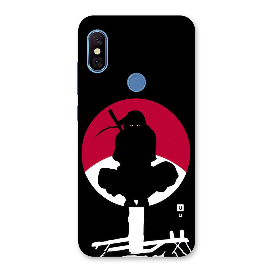 Uchiha Itachi Minimalist Back Case for Redmi Note 6 Pro