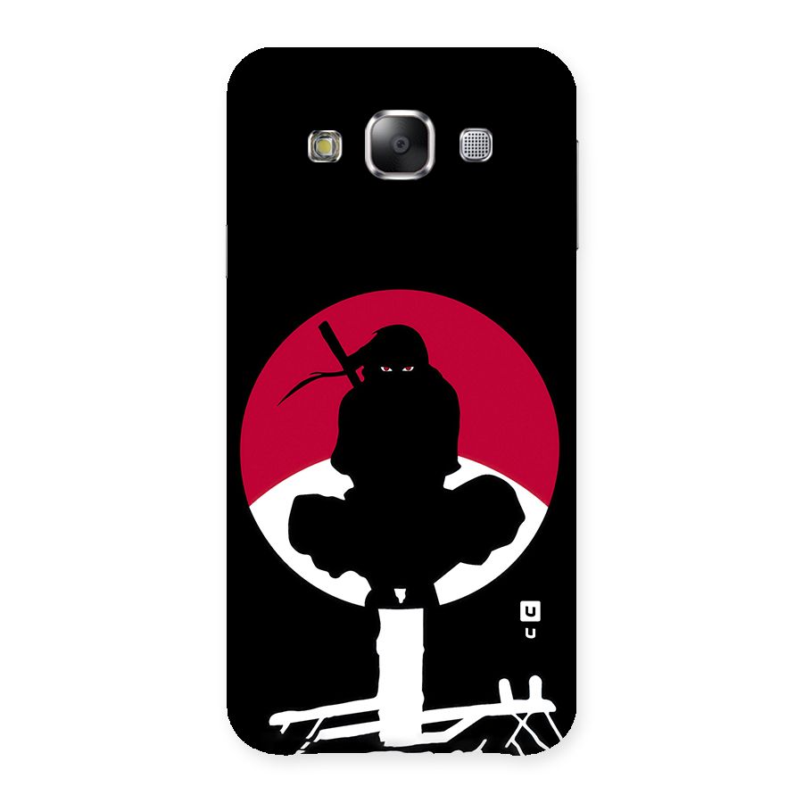 Uchiha Itachi Minimalist Back Case for Samsung Galaxy E5