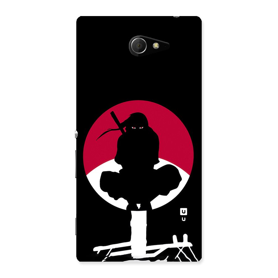 Uchiha Itachi Minimalist Back Case for Sony Xperia M2
