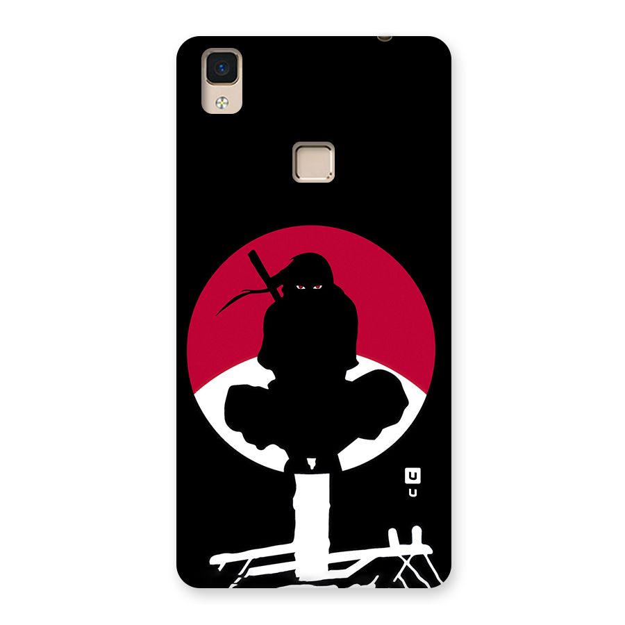 Uchiha Itachi Minimalist Back Case for V3 Max
