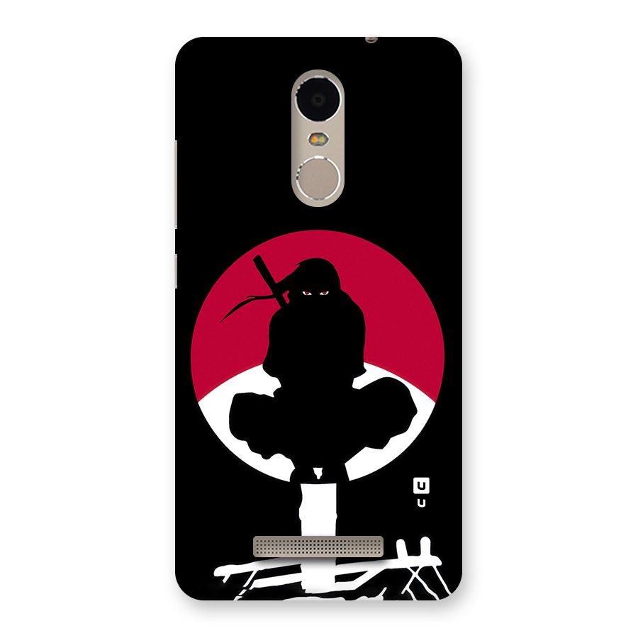 Uchiha Itachi Minimalist Back Case for Xiaomi Redmi Note 3