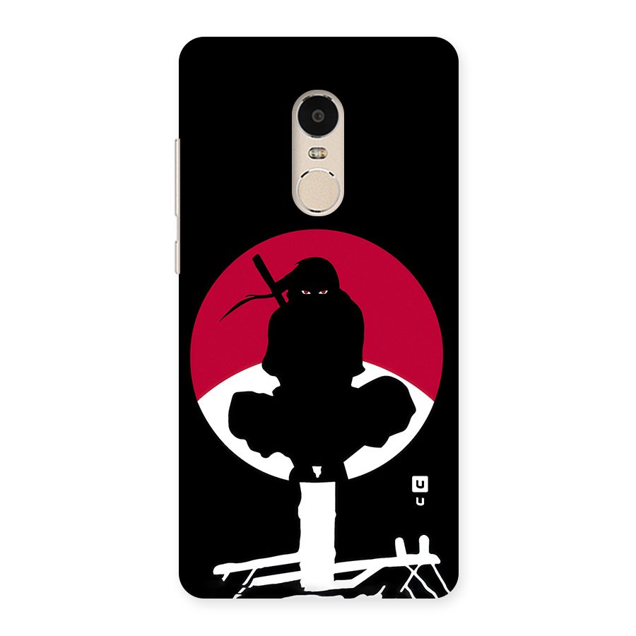 Uchiha Itachi Minimalist Back Case for Xiaomi Redmi Note 4
