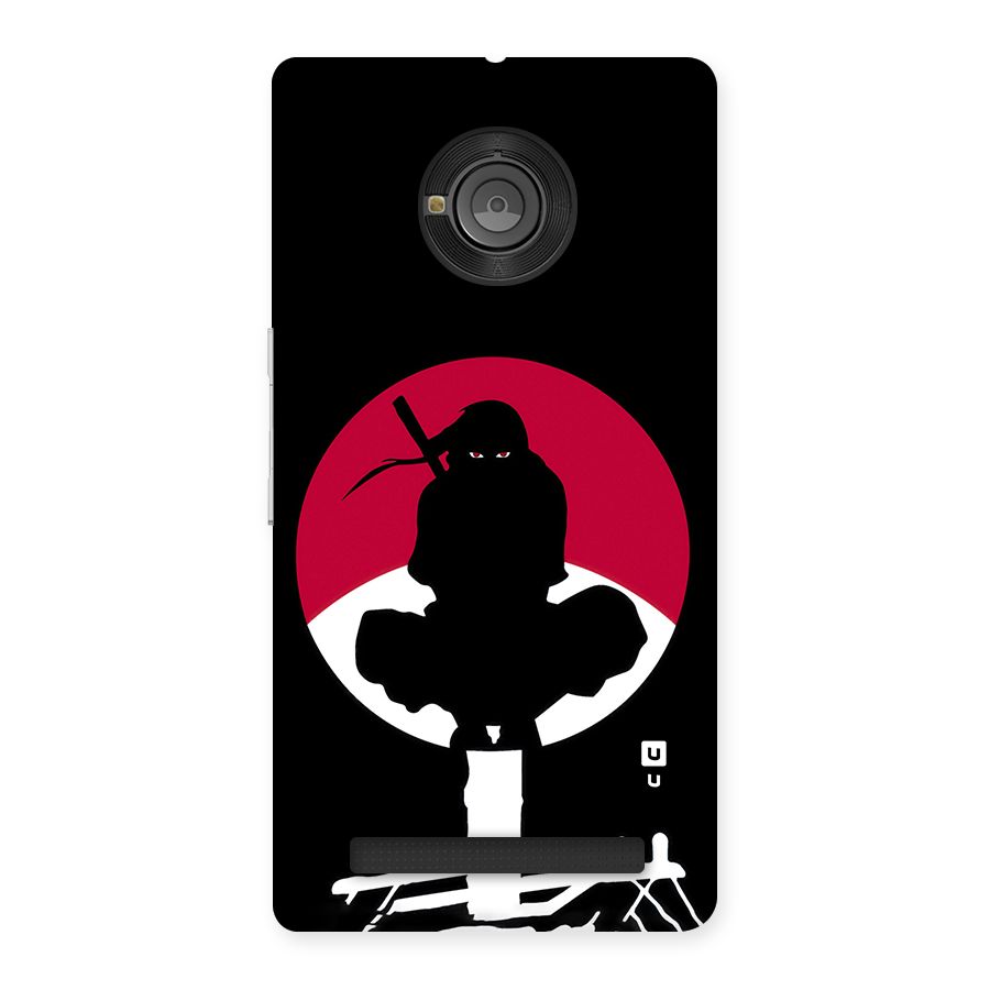 Uchiha Itachi Minimalist Back Case for Yu Yuphoria