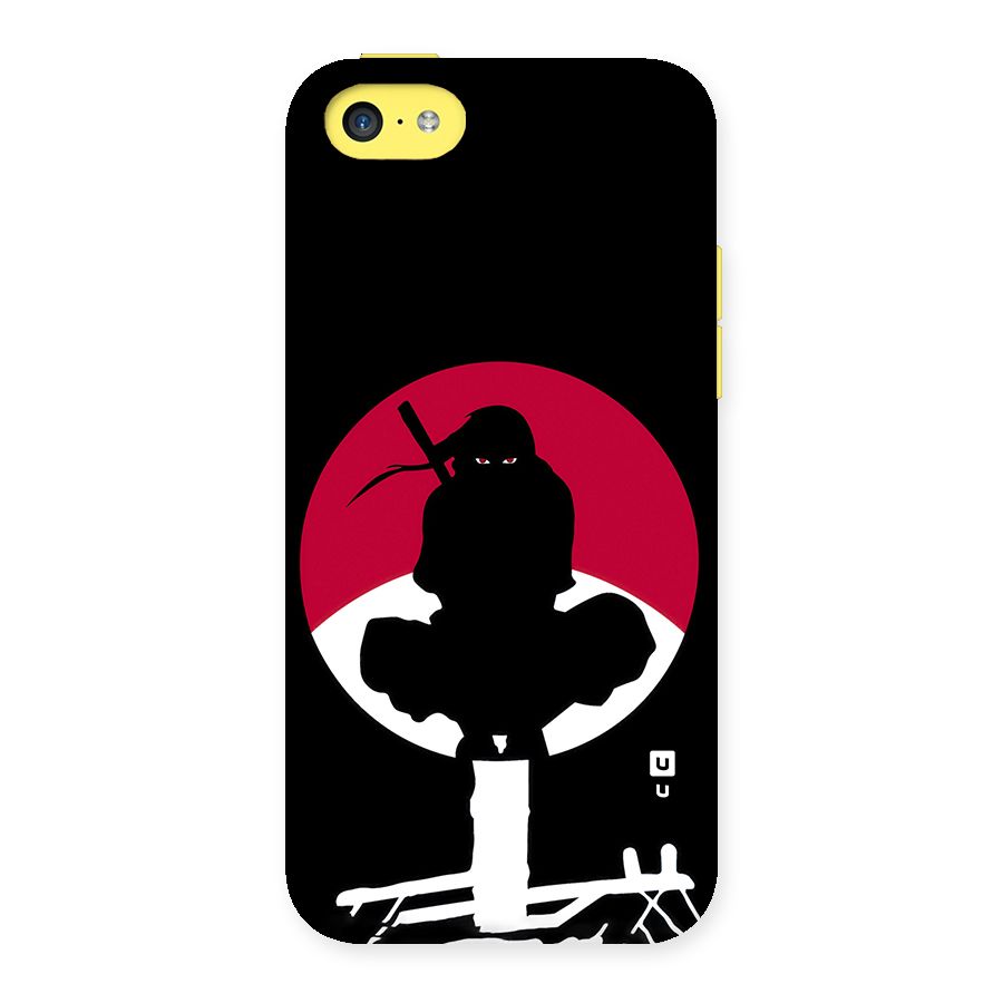 Uchiha Itachi Minimalist Back Case for iPhone 5C