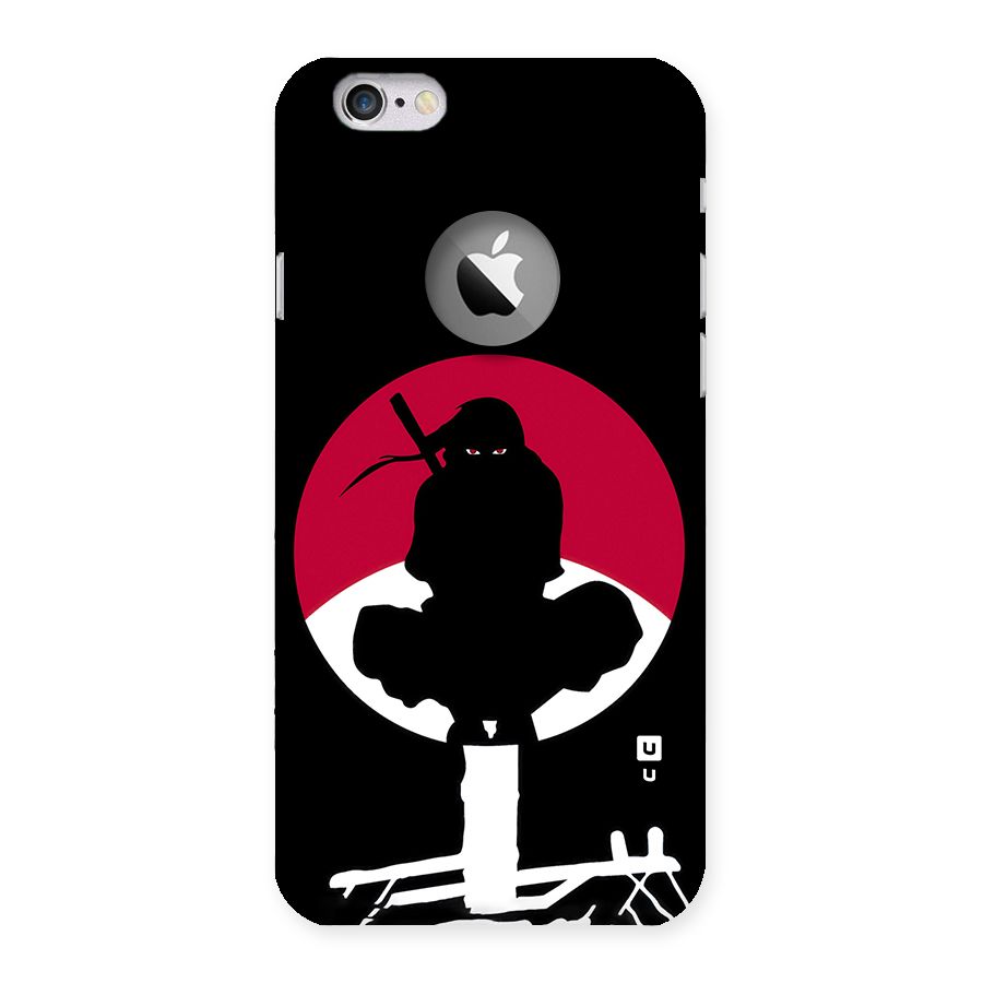 Uchiha Itachi Minimalist Back Case for iPhone 6 Logo Cut