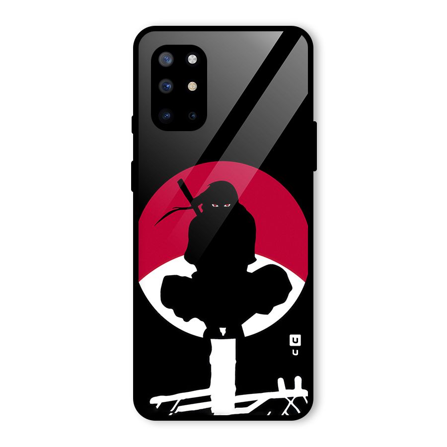Uchiha Itachi Minimalist Glass Back Case for OnePlus 8T
