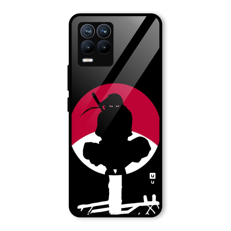 Uchiha Itachi Minimalist Glass Back Case for Realme 8