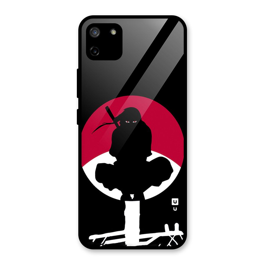 Uchiha Itachi Minimalist Glass Back Case for Realme C11