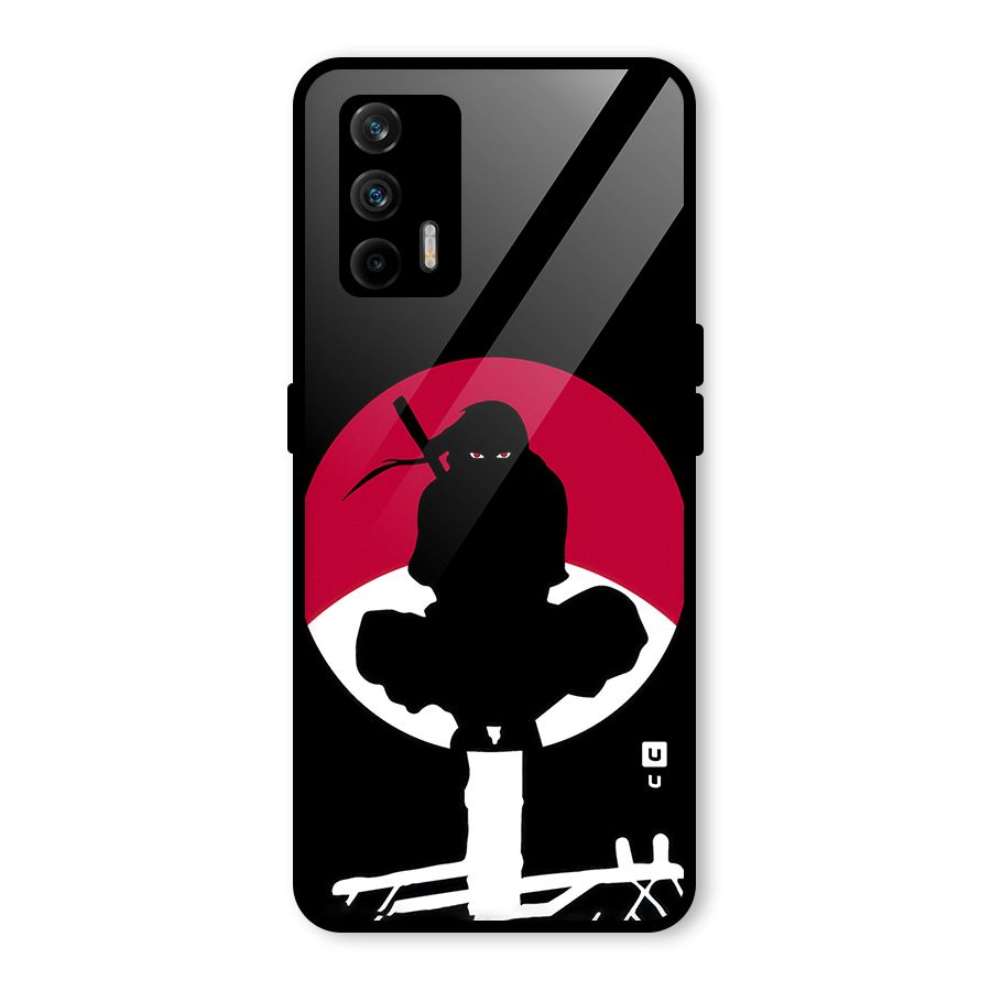 Uchiha Itachi Minimalist Glass Back Case for Realme GT 5G