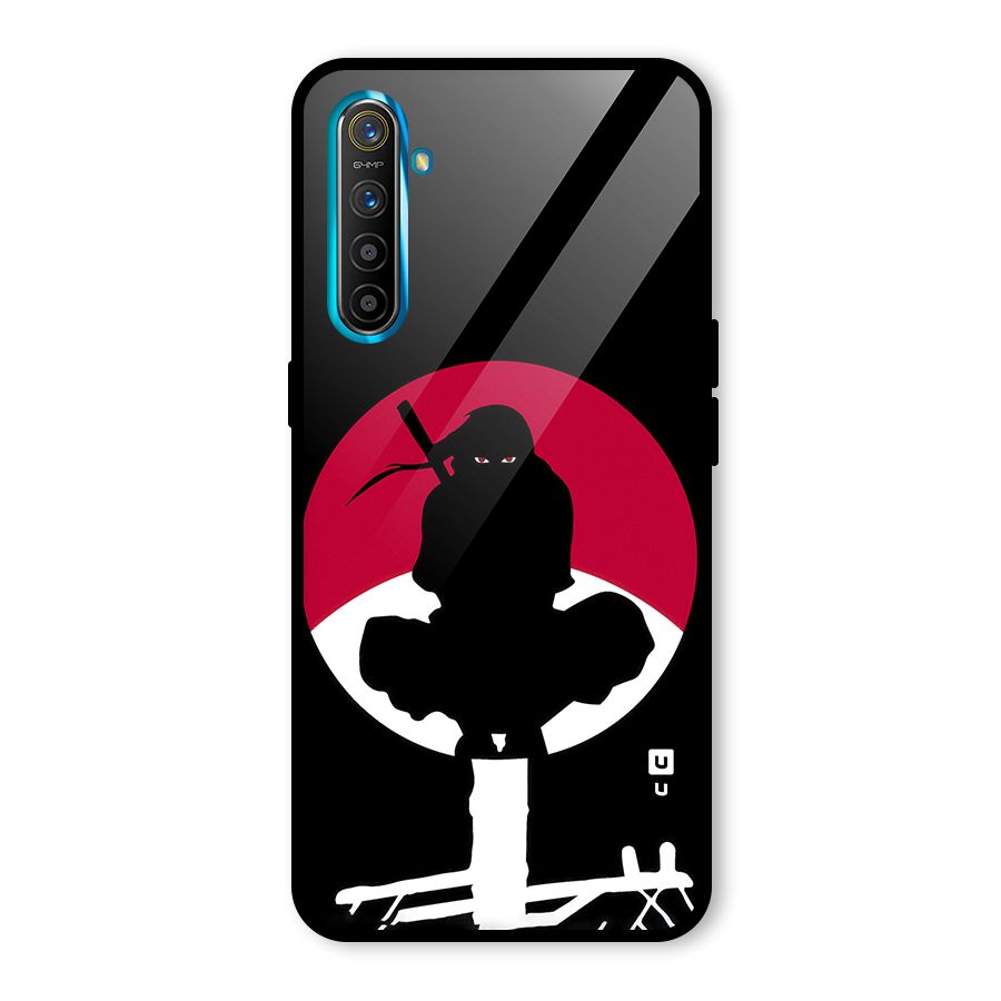 Uchiha Itachi Minimalist Glass Back Case for Realme X2