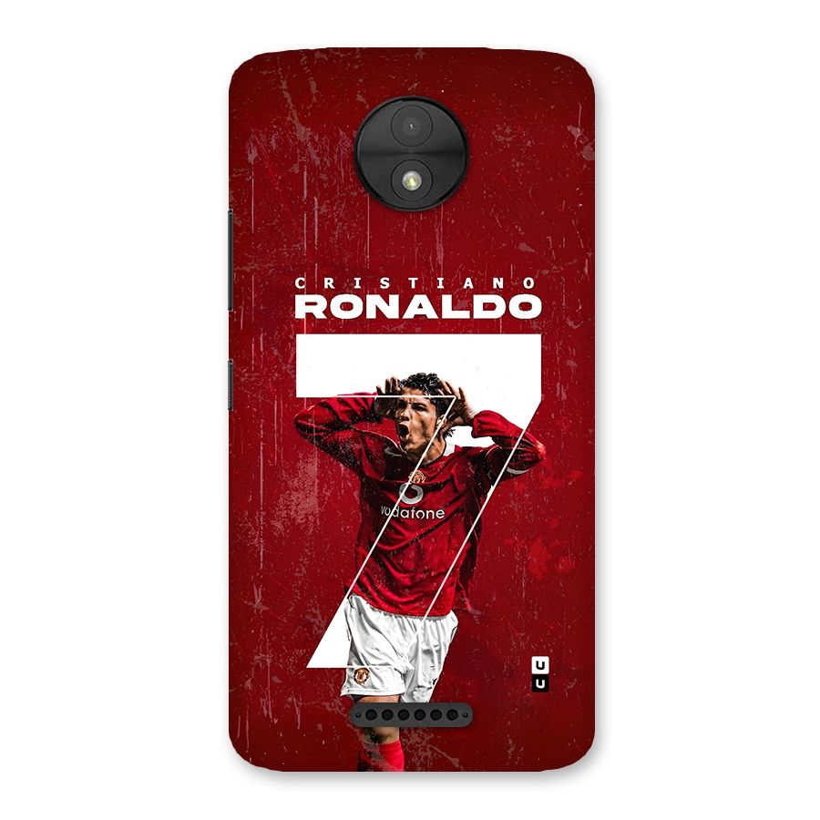 Ultimate Legend 7 Back Case for Moto C