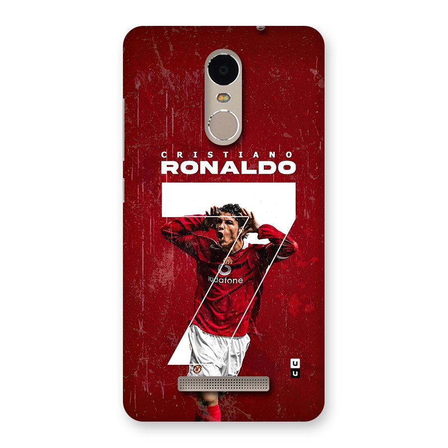 Ultimate Legend 7 Back Case for Redmi Note 3