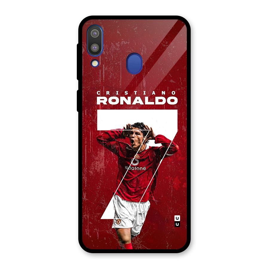 Ultimate Legend 7 Glass Back Case for Galaxy M20