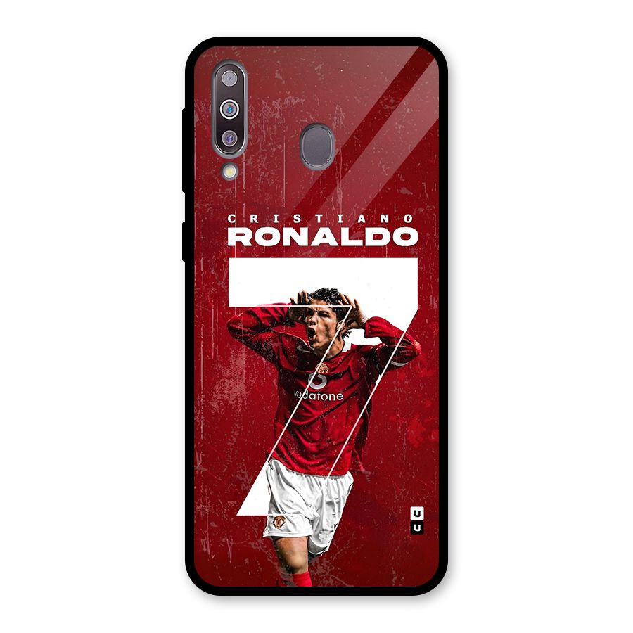 Ultimate Legend 7 Glass Back Case for Galaxy M30