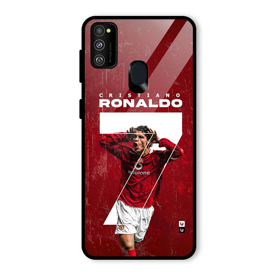 Ultimate Legend 7 Glass Back Case for Galaxy M30s