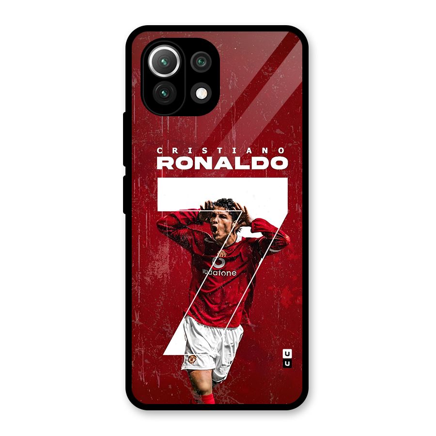 Ultimate Legend 7 Glass Back Case for Mi 11 Lite NE 5G
