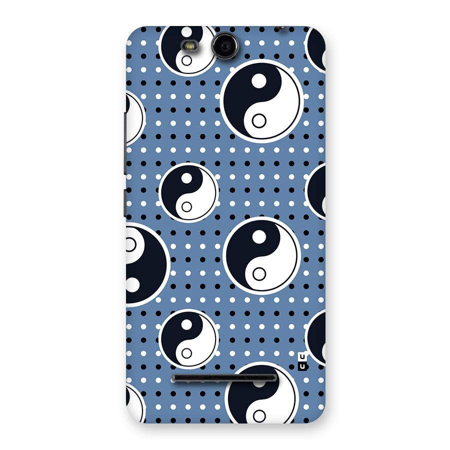 Ultimate Yin Yang Back Case for Canvas Juice 3 Q392