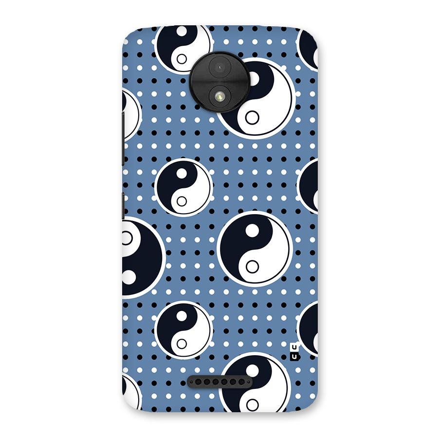 Ultimate Yin Yang Back Case for Moto C