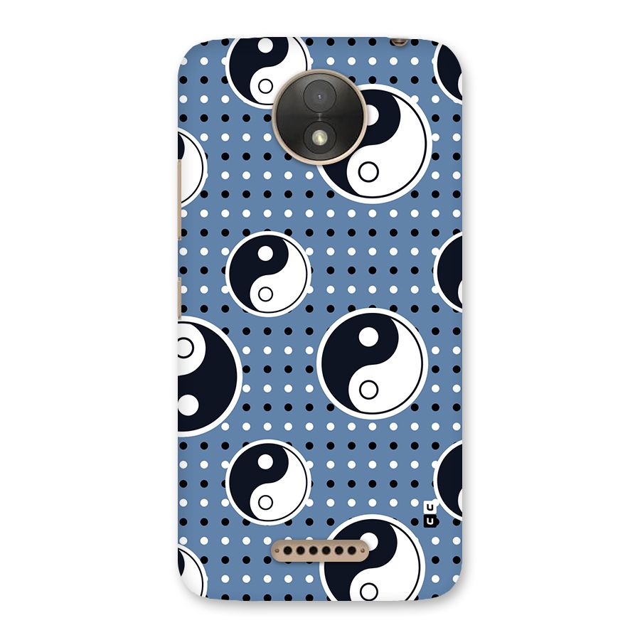 Ultimate Yin Yang Back Case for Moto C Plus