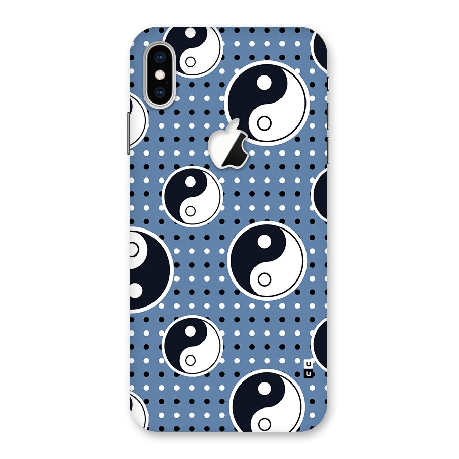 Ultimate Yin Yang Back Case for iPhone XS Max Apple Cut