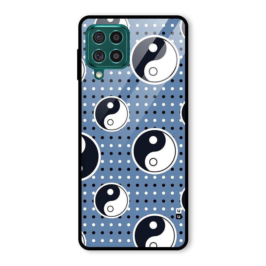 Ultimate Yin Yang Glass Back Case for Galaxy F62