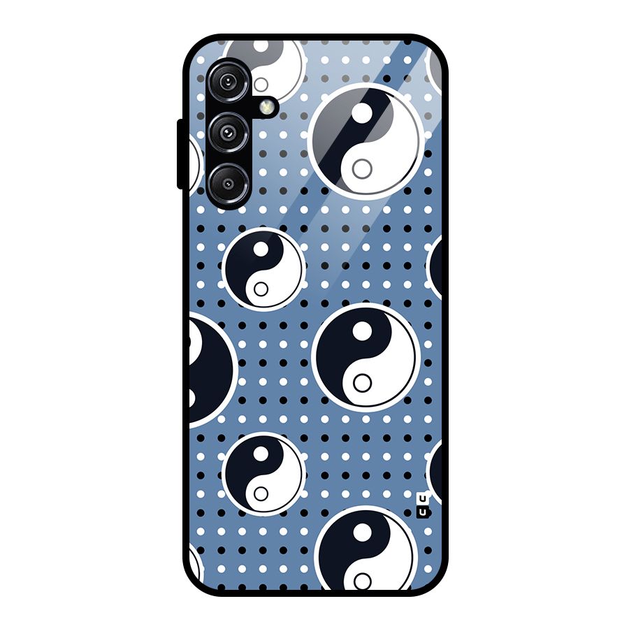 Ultimate Yin Yang Glass Back Case for Galaxy M34 5G